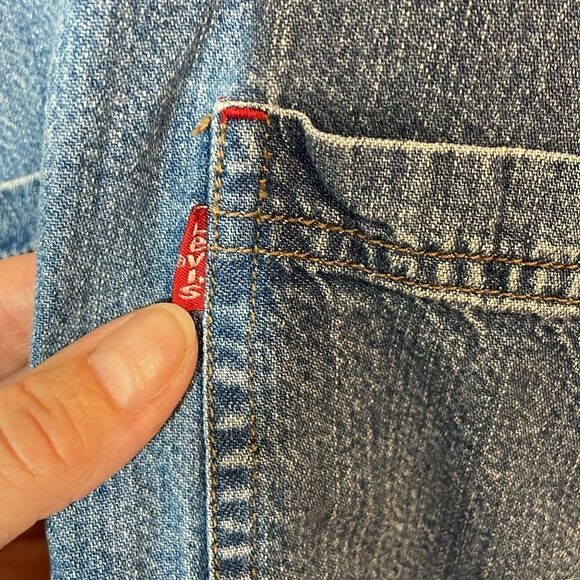 Men’s Levi’s Red Tab Shirt, cotton denim, Large X-Large - Picture 5 of 6